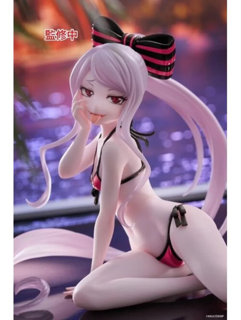 TAITO Overlord Desktop Cute Figure Shalltear Bloodfallen Swimsuit Ver. Renewal